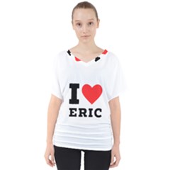 I love eric V-Neck Dolman Drape Top