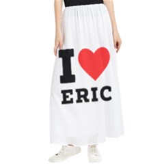 I love eric Maxi Chiffon Skirt