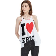 I love eric Flowy Camisole Tank Top