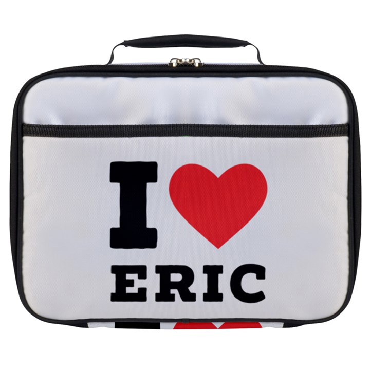 I love eric Full Print Lunch Bag