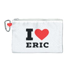 I love eric Canvas Cosmetic Bag (Medium)