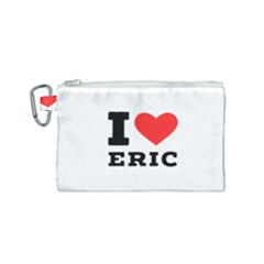 I love eric Canvas Cosmetic Bag (Small)