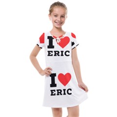 I love eric Kids  Cross Web Dress