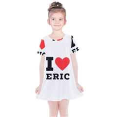 I love eric Kids  Simple Cotton Dress