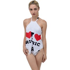 I love eric Go with the Flow One Piece Swimsuit
