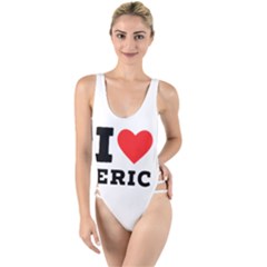 I love eric High Leg Strappy Swimsuit