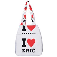 I love eric Center Zip Backpack