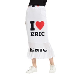 I love eric Maxi Fishtail Chiffon Skirt