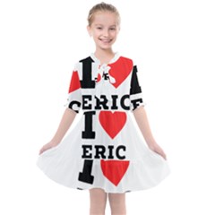 I love eric Kids  All Frills Chiffon Dress