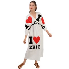 I love eric Grecian Style  Maxi Dress