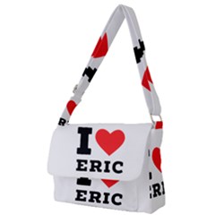 I love eric Full Print Messenger Bag (L)