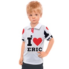 I love eric Kids  Polo Tee