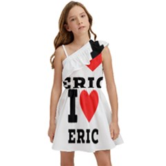 I love eric Kids  One Shoulder Party Dress