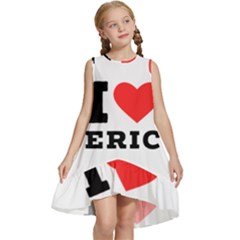 I Love Eric Kids  Frill Swing Dress