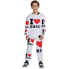 I love eric Kids  Sweatshirt set