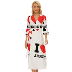 I Love Jerry Midsummer Wrap Dress by ilovewhateva