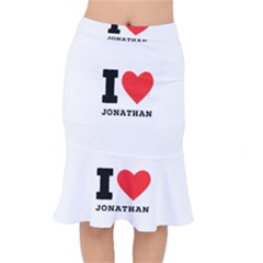 I Love Jonathan Short Mermaid Skirt by ilovewhateva