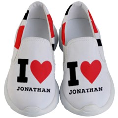 I Love Jonathan Kids Lightweight Slip Ons by ilovewhateva