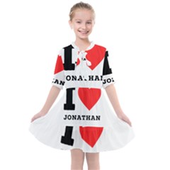 I Love Jonathan Kids  All Frills Chiffon Dress by ilovewhateva