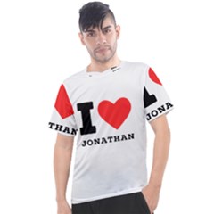 I Love Jonathan Men s Sport Top by ilovewhateva