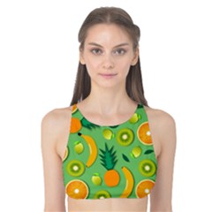 Fruit Tropical Pattern Design Art Tank Bikini Top by danenraven