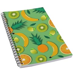 Fruit Tropical Pattern Design Art 5 5  X 8 5  Notebook by danenraven