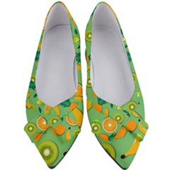 Fruit Tropical Pattern Design Art Women s Bow Heels by danenraven