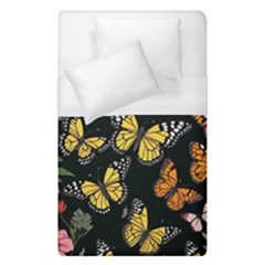 Flowers Butterfly Blooms Flowering Spring Duvet Cover (single Size) by Jancukart