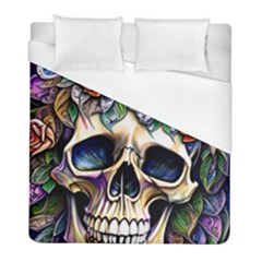 Skull Dead Duvet Cover (full/ Double Size) by GardenOfOphir