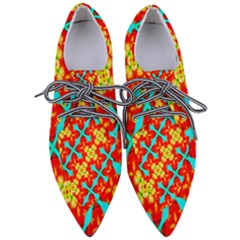  Women s Pointed Oxford Shoes Colorful Design by VIBRANT