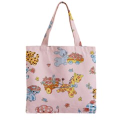 Mohanad Fa Zipper Grocery Tote Bag