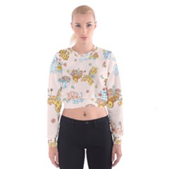 Mohanad Fa Cropped Sweatshirt by mohanadfa