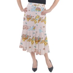 Mohanad Fa Midi Mermaid Skirt