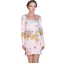 Mohanad Fa Long Sleeve Nightdress by mohanadfa