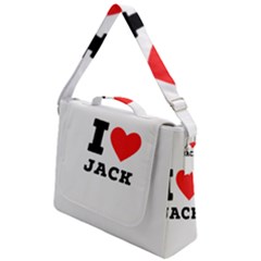 I Love Jack Box Up Messenger Bag by ilovewhateva