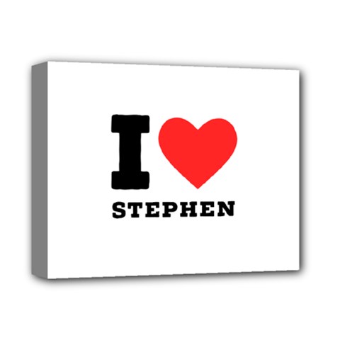 I Love Stephen Deluxe Canvas 14  X 11  (stretched) by ilovewhateva