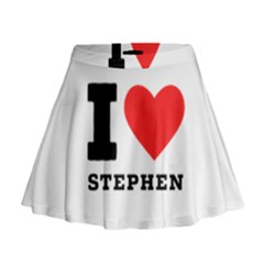 I Love Stephen Mini Flare Skirt by ilovewhateva