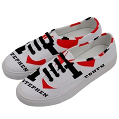 I Love Stephen Men s Classic Low Top Sneakers by ilovewhateva