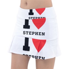 I Love Stephen Classic Tennis Skirt by ilovewhateva