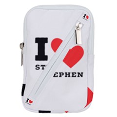 I Love Stephen Belt Pouch Bag (small) by ilovewhateva