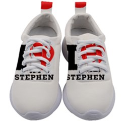 I Love Stephen Kids Athletic Shoes by ilovewhateva