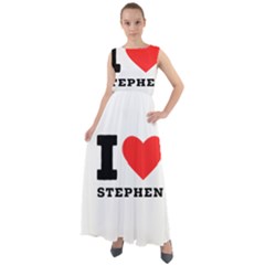 I Love Stephen Chiffon Mesh Boho Maxi Dress by ilovewhateva