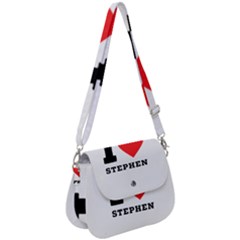 I Love Stephen Saddle Handbag by ilovewhateva