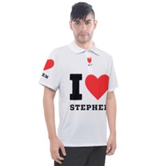 I Love Stephen Men s Polo Tee by ilovewhateva