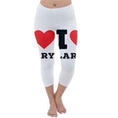 I Love Larry Capri Winter Leggings  by ilovewhateva