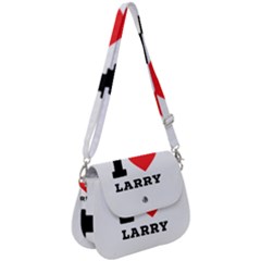 I Love Larry Saddle Handbag by ilovewhateva