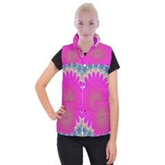 Wallpaper Decoration Generated Women s Button Up Vest by Ravend