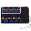 Pattern Colorful Aztec Pen Storage Case (S) View2