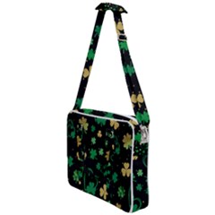 Clovers Flowers Clover Pat Cross Body Office Bag by Ravend