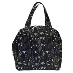 Plants Floral Art Pattern Design Boxy Hand Bag